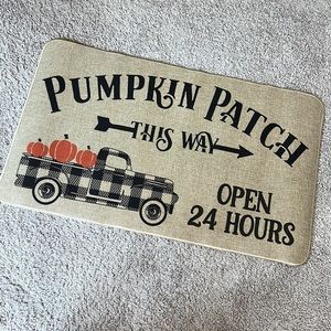 Fall indoor/outdoor mat